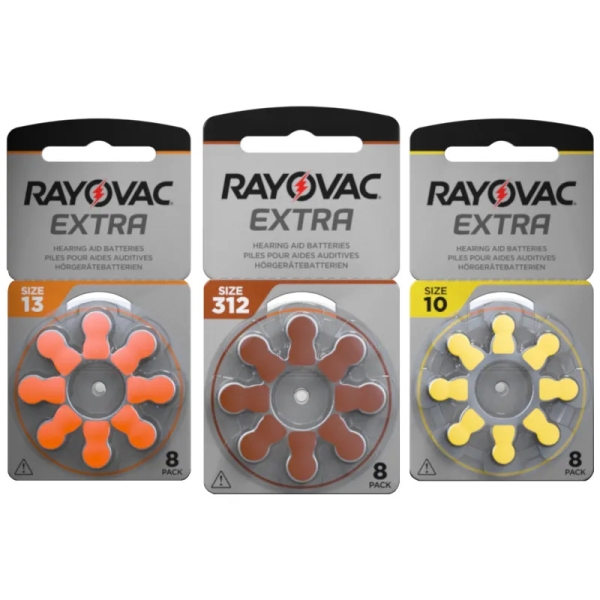 Rayovac Proline Hochleistungsbatterie Zink-Luft 8er - Blister